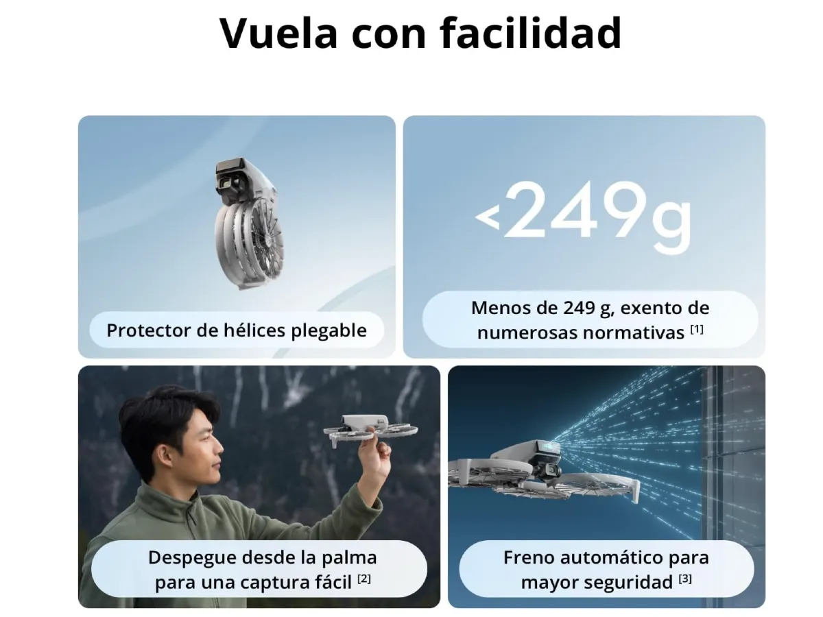 Dron dji flip caracteristicas